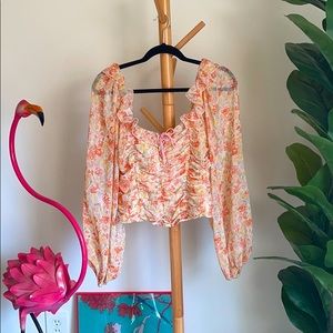 Floral Crop Top